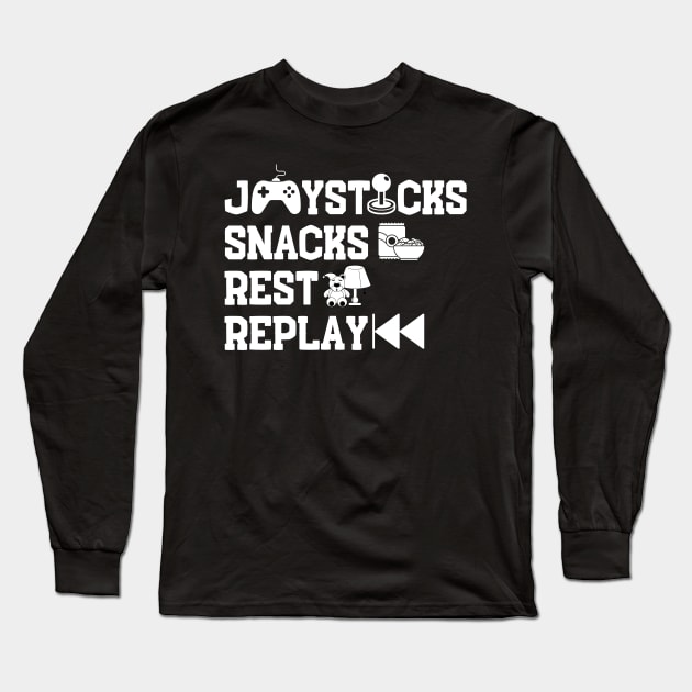 Joystick Long Sleeve T-Shirt by NomiCrafts